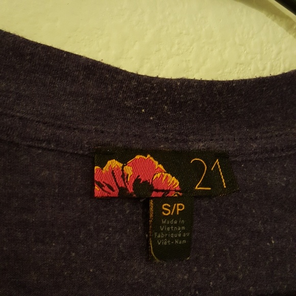 Purple Button Up Cardigan Forever 21 3/$15 SALE - Picture 2 of 5